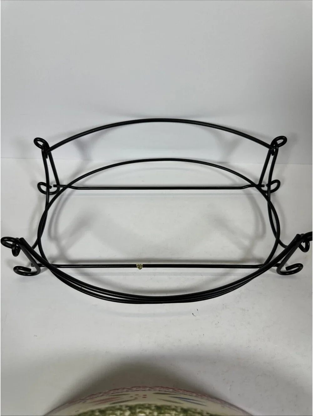 Temptations Old World Oval Baking Dish 2.5 qt Casserole Dish, Lid and Rack